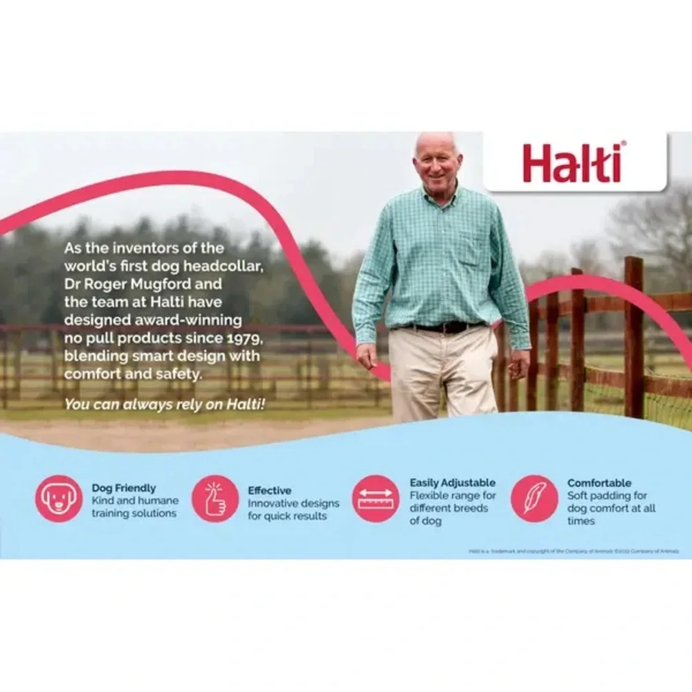 Halti No-Pull Dog Harness - Black Medium